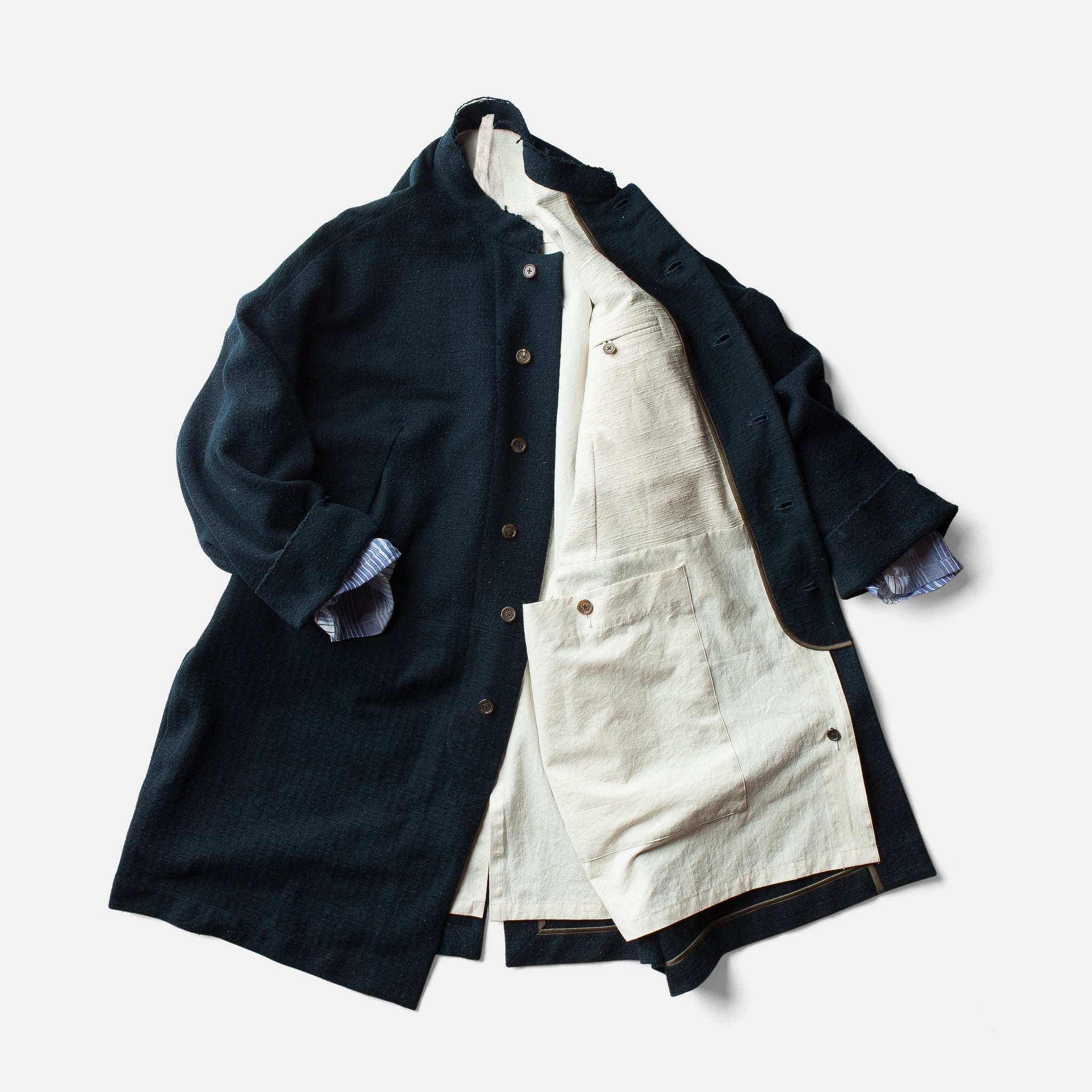 BOOK ORCHESTRA COATー DARK NIGHT INDIGO – COTTLE WEB SHOP