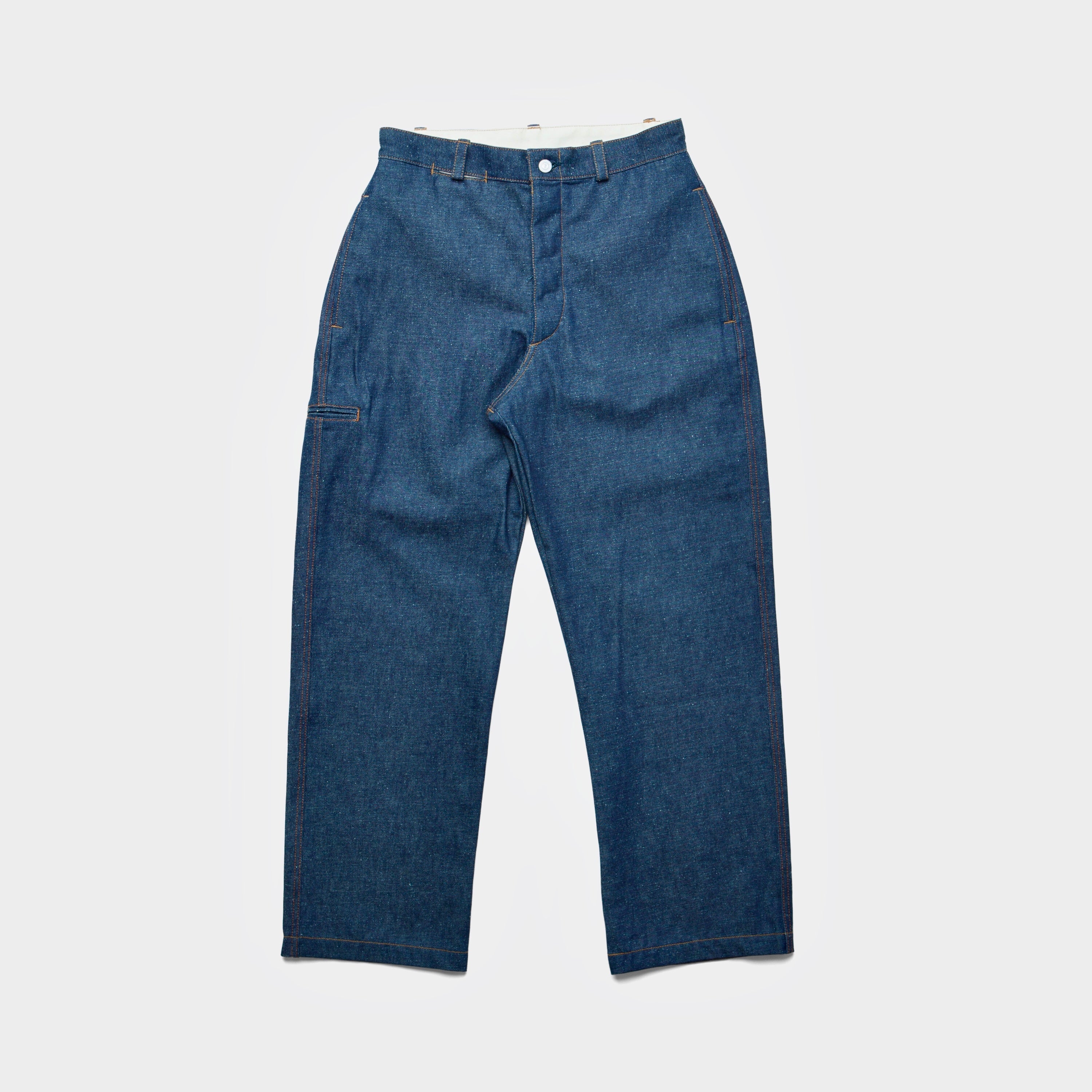 その他 TEN DENIM 32 BLUE C.T.L STANDARD DENIM PANTS-BIZEN ICHIGO - WASHED INDIGO
