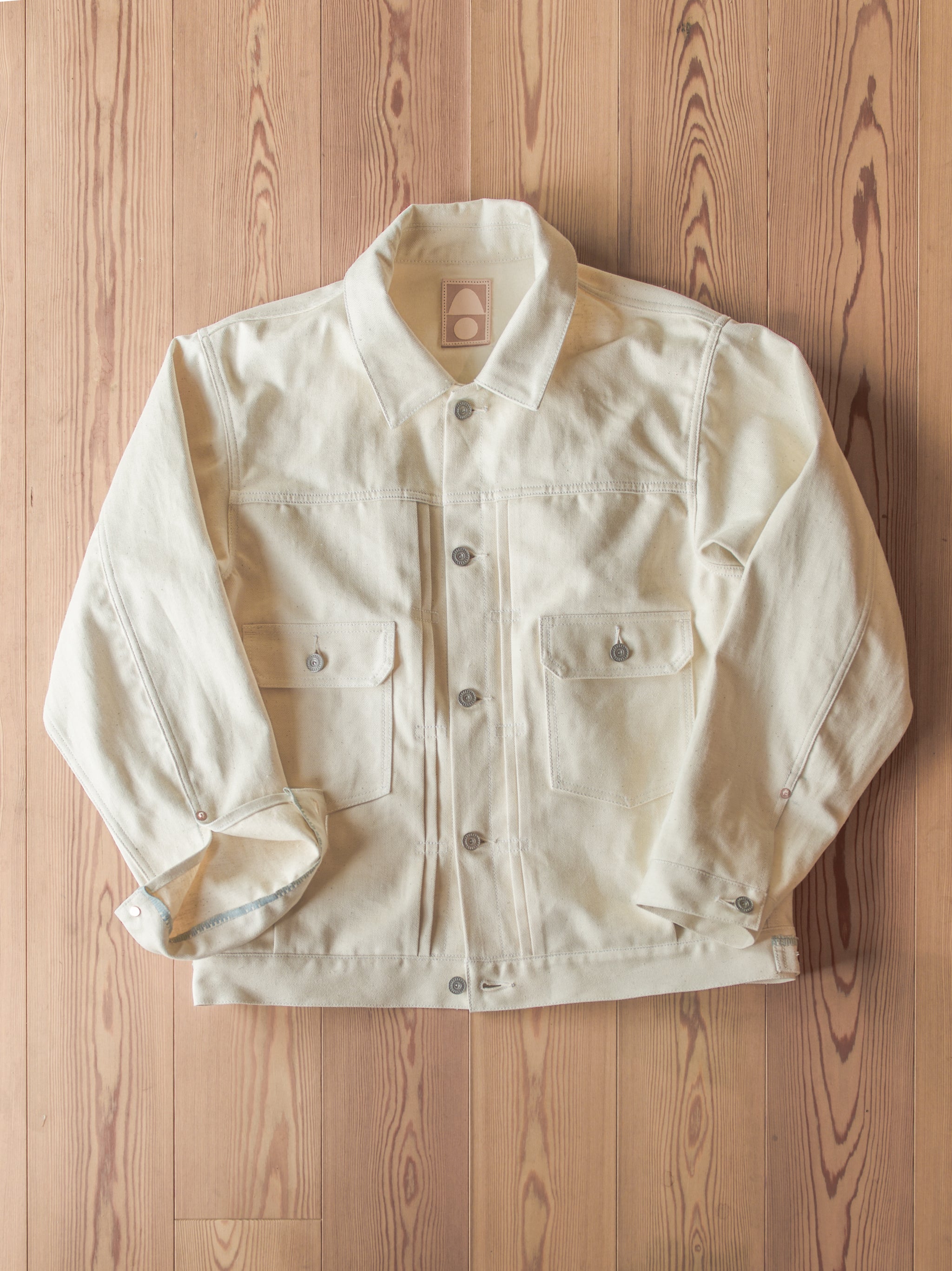 C.T.L NEO TYPE 2nd DENIM JACKET -ASAGI INDIGO (AQUA BLUE