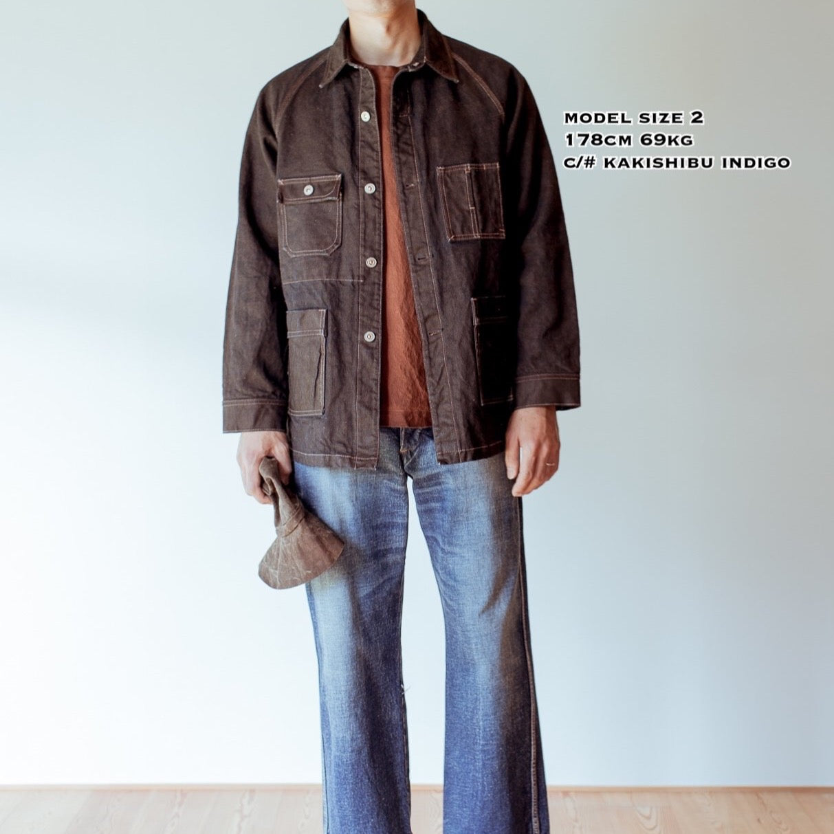 C.T.L TRAVELING JACKET - MIDDLE INDIGO – COTTLE WEB SHOP