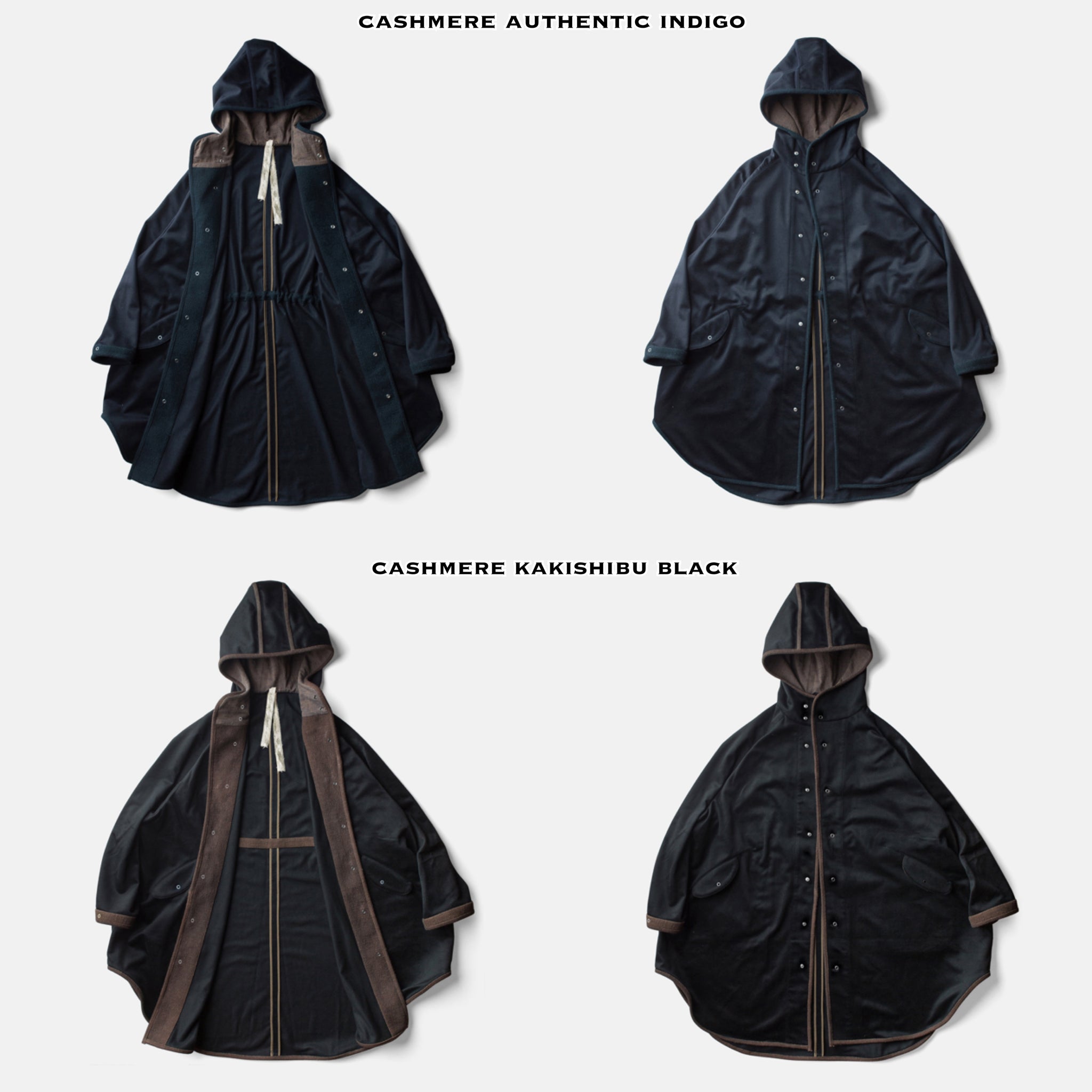 CASHMERE ENDROLL EGG COAT - AUTHENTIC INDIGO – COTTLE WEB SHOP CASHMERE ENDROLL EGG COAT - AUTHENTIC INDIGO – COTTLE WEB SHOP