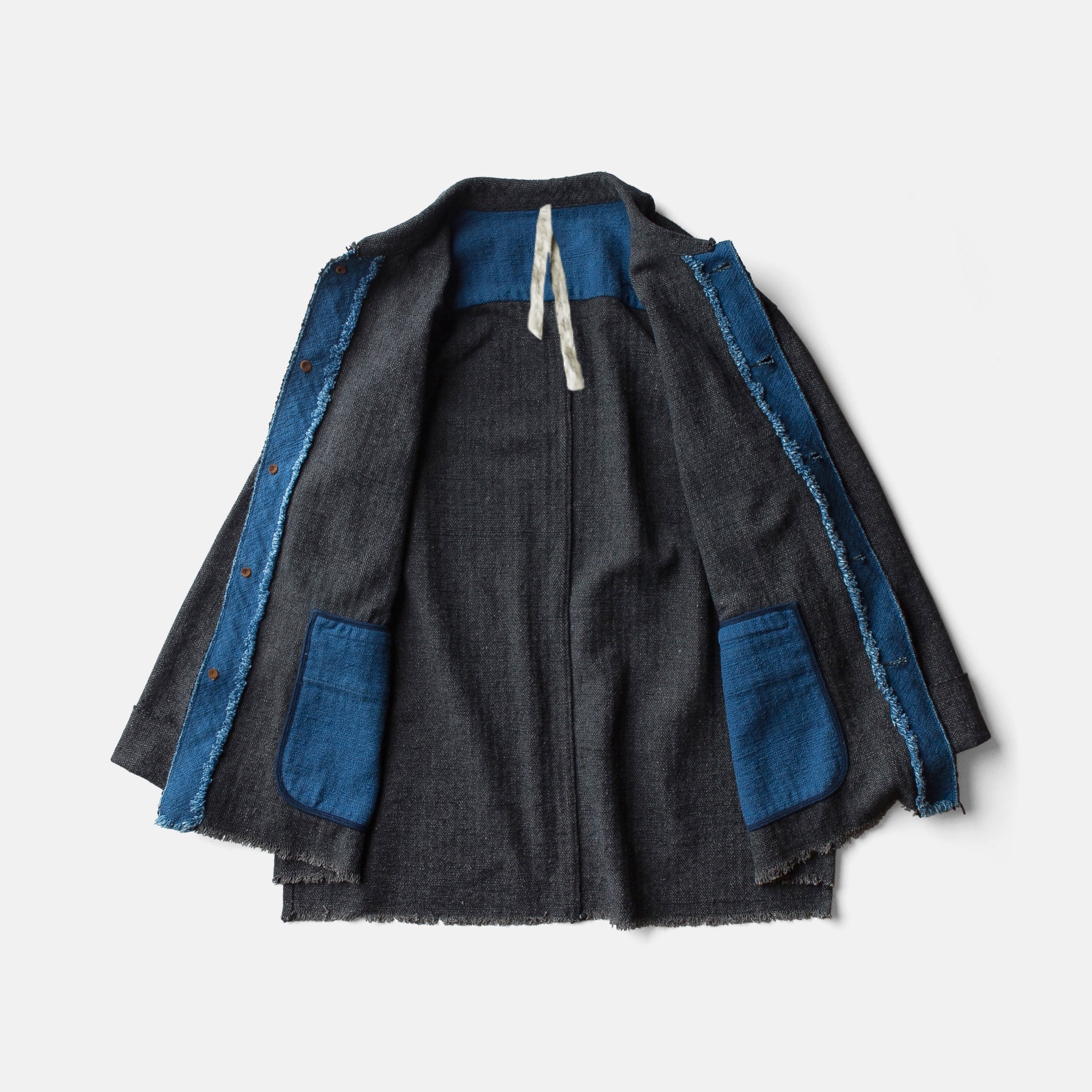 ジャケット・アウター ANATOMICA BLOUSE VILLETTE INDIGO SUMI CHAMPETRE BOUQUET JACKETー SUMI INK × INDIGO – COTTLE WEB SHOP