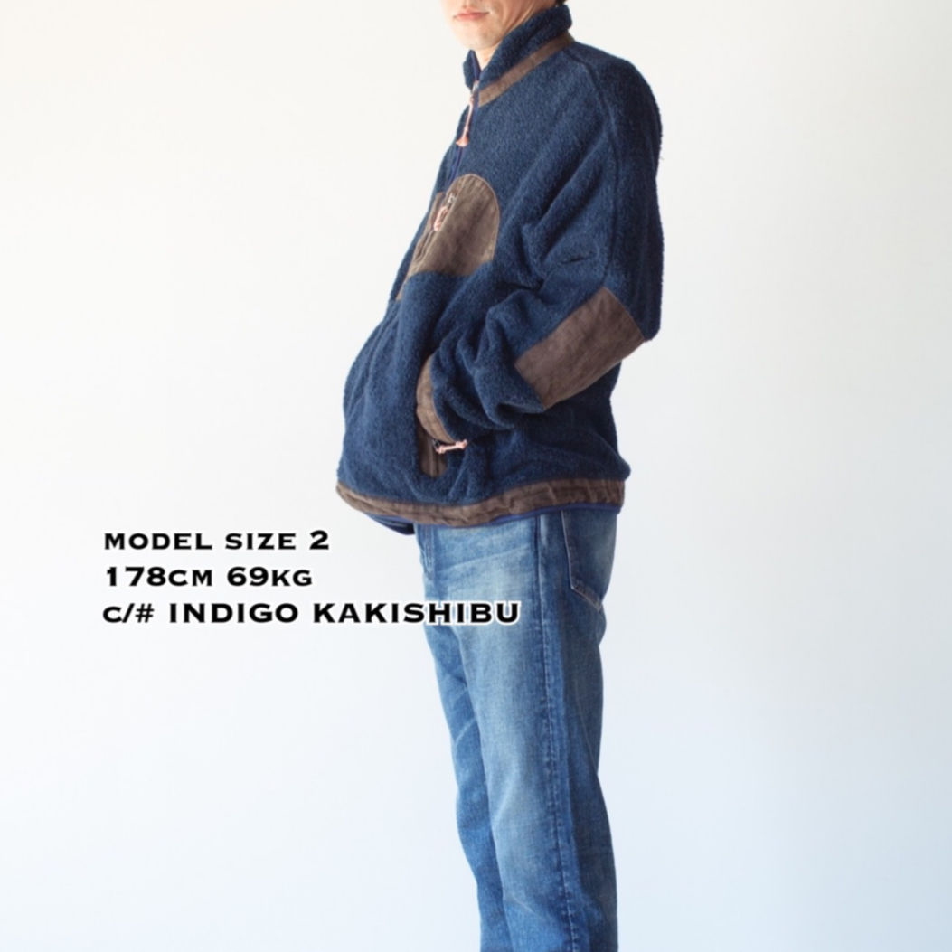 SUNSET PILE JACKET - YAK SALLY COYOTE KAKISHIBU – COTTLE WEB SHOP
