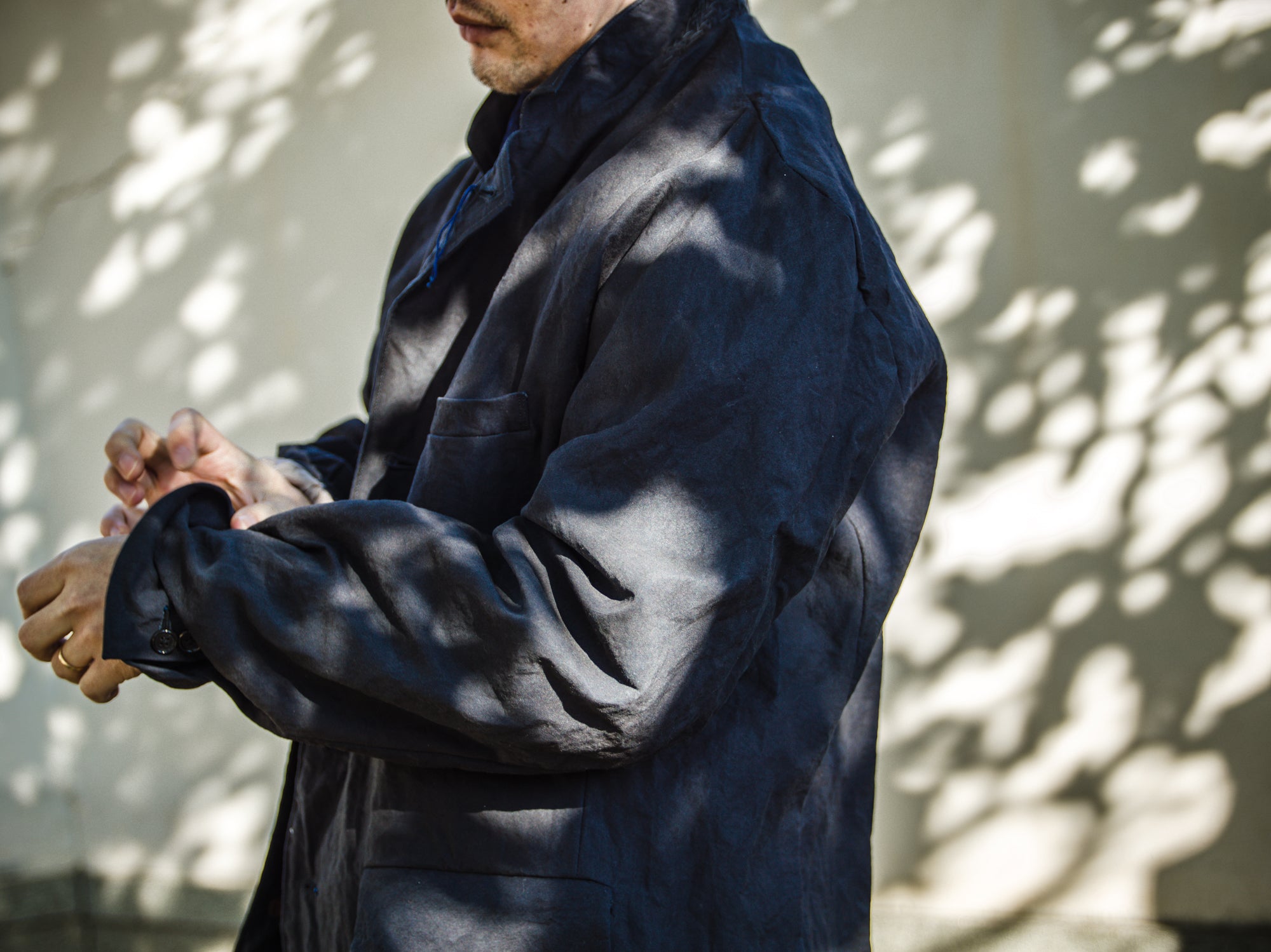 cottle リーフヴェイン リバーシブルジャケット LEAF VEIN ZEN JACKET / BLACK VEIN – COTTLE WEB SHOP